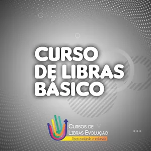Imagem de capa para o Curso online Curso de Libras Evolução (BASICO)