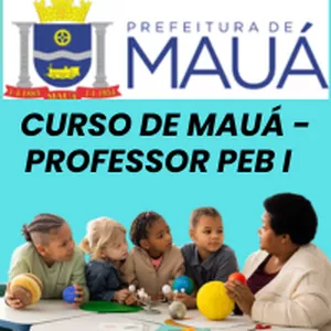 Curso CURSO INTENSIVO DE MAUÁ - PROFESSOR PEB I 