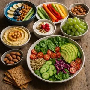 Imagen de portada para Curso online "Tus 30 Snacks ricos y nutritivos"