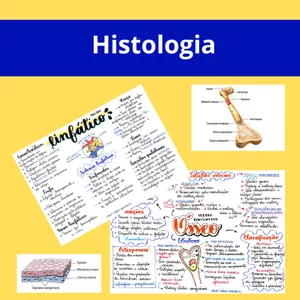 Imagem de capa para o Ebook Mapa mental - Histologia