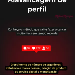 Imagem de capa para o Ebook Alavancagem de perfil 
