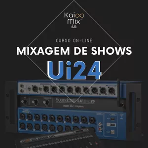 Imagem de capa para o Curso online Ui24 - Mixagem de Shows 