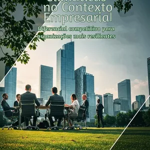 Imagem de capa para o Ebook Mudanças Climáticas na Análise de  Contexto Empresarial