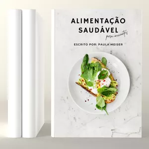 Imagem de capa para o Ebook ALIMENTAÇÃO SAUDÁVEL PARA INICIANTES 