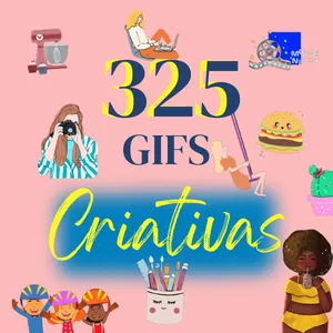 Imagem de capa para o Ebook 325 Gifs Criativas