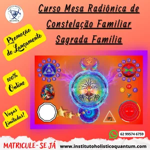 Imagem de capa para o Curso online Curso Mesa Radiônica Constelação Familiar Sagrada Família