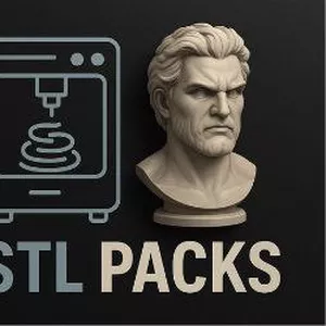 Cover image for Ebook 3D Print Mega Pack (STL Files)