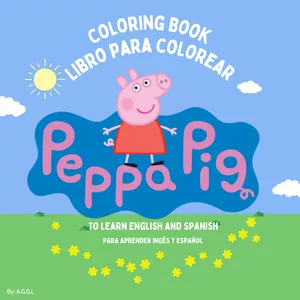 Imagen de portada para Ebook Libro de Colorear Bilingüe: Aprende Español e Inglés Mientras Creas Arte / Bilingual Coloring Book: Learn Spanish and English While Creating Art