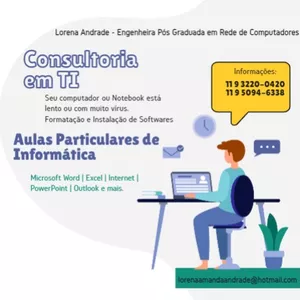 Imagem de capa para o Serviço online Consultoria TI (Aulas Particulares)