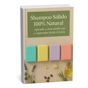 Imagem de capa para o Ebook Shampoo Sólido 100% Natural