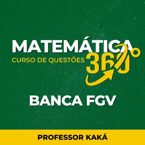 Imagem de capa para o Curso online MATEMÁTICA FGV 360° - CURSO DE QUESTÕES