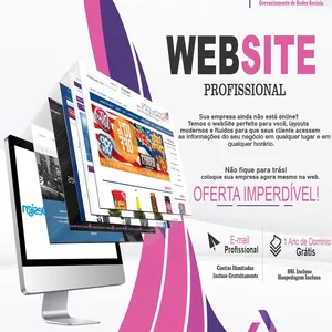Imagem de capa para o Serviço online Web site Profissional 