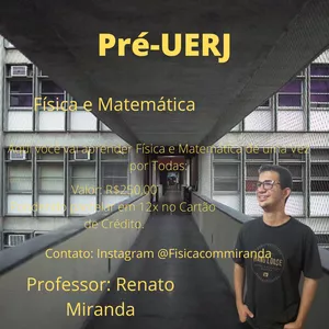 Imagem de capa para o Curso online Metralhadora UERJ: Física e Matemática