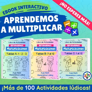 Imagen de portada para Ebook PROGRAMA: TABLAS DE MULTIPLICAR