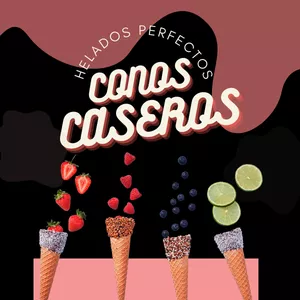 Imagen de portada para Curso online Conos Caseros' Helados Perfectos