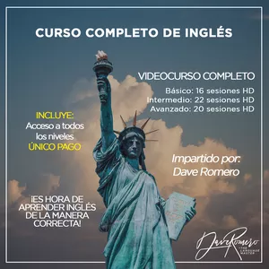 Imagen de portada para Curso online Curso Completo de Inglés con Dave Romero