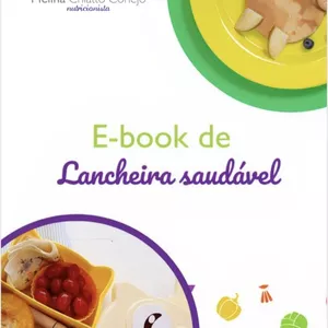 Imagem do curso EBOOK de lanches SAUDÁVEIS para CRIANÇAS (lancheira infantil escolar)