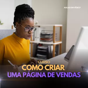 Imagem do curso COMO CRIAR UMA PAGINA DE VENDAS