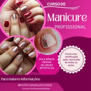 Imagem de MANICURE PROFISSIONAL  criado por Patricia monteiro lopes na hotmart