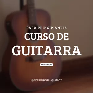 Imagen de portada para Curso online Curso Basico de Guitarra para Principiantes