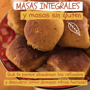 Imagem principal do produto MASAS INTEGRALES Y MASAS SIN GLUTEN