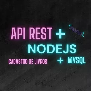 Imagem de capa para o Curso online Programação Construindo uma API REST com NodeJs + MySQL