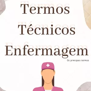 Imagem de capa para o Ebook Apostila com principais termos técnicos de enfermagem