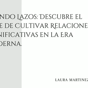 Imagen de portada para Ebook ATANDO LAZOS: Relaciones en la Era Moderna.