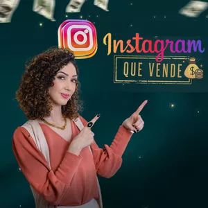 Imagem de capa para o Curso online Instagram que Vende 💰