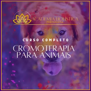 Imagem de capa para o Curso online Curso Cromoterapia para Animais
