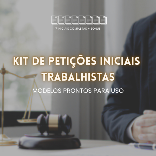 Imagem do curso Kit de Petições Iniciais Trabalhistas