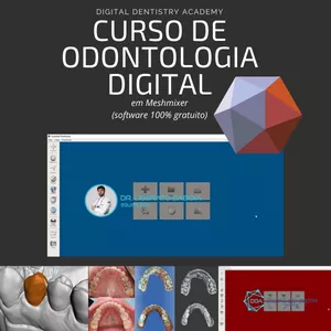 Curso CURSO DE ODONTOLOGIA DIGITAL em Meshmixer (software 100% gratuito)