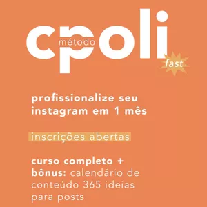 Imagem de capa para o Curso online Métod Cpoli Fast 