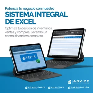 Imagen de portada para Curso online Sistema Empresarial ERP Excel Pro (Comercio)