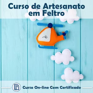 Imagem do curso Curso de como fazer Artesanato em Feltro