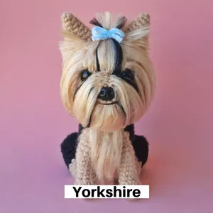 Imagem de capa para o Ebook Receita Yorkshire Amigurumi