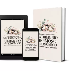 Imagen de portada para Ebook Cómo Organizar un Matrimonio Hermoso y Económico por 1.000 Euros o Menos