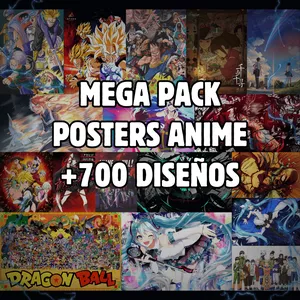 Imagen de portada para Ebook POSTERS ANIME (MEGA PACK)