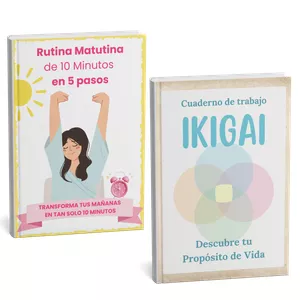 Imagen de portada para Ebook Pack Despierta del Vacío y Encuentra tu Propósito: Rutina Matutina de 10 Minutos en 5 Pasos + Ikigai - Descubre tu Propósito de Vida