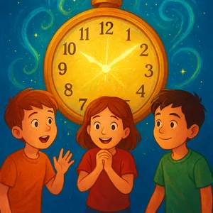 Imagem de capa para o Ebook As Horas Mágicas: Uma Viagem Inesquecível pelo Mundo da Imaginação