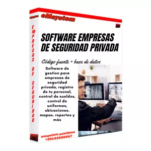 Imagen de portada para Curso online Software para empresas de seguridad privada
