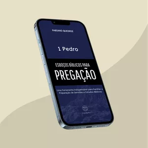 Imagem de capa para o Ebook 1 Pedro: Esboços Para Pregação e Estudo Bíblico