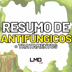 Imagem de capa para o Ebook Resumo de antifúngicos - LMD Lab