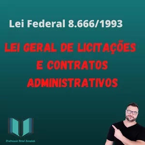 Imagem principal do produto Lei Federal 8.666/1993 - Licitações e contratos administrativo