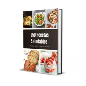 Imagen de portada para Ebook 250 Recetas para Bajar de Peso Fácilmente