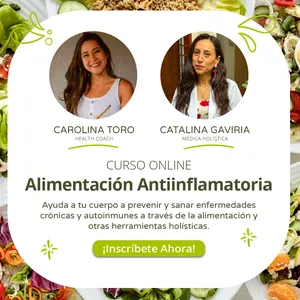 Imagen de portada para Curso online Alimentación Antiinflamatoria
