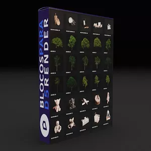 Imagem de capa para o Curso online Blocos para D5 Render Residencial