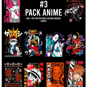 Cover image for Online course PACK ANIME #3 - x10 DESIGN PNG 300dpi Format