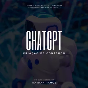 Imagem de capa para o Ebook CRIAÇÃO DE CONTEÚDO COM CHATGPT