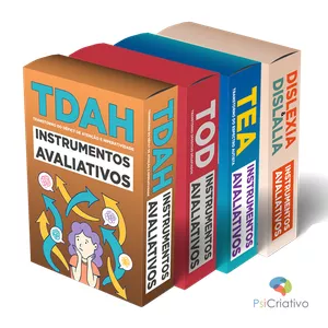 Imagem de capa para o Curso online COMBO DE AVALIAÇÃO - TDAH, TOD, TEA, DISLEXIA